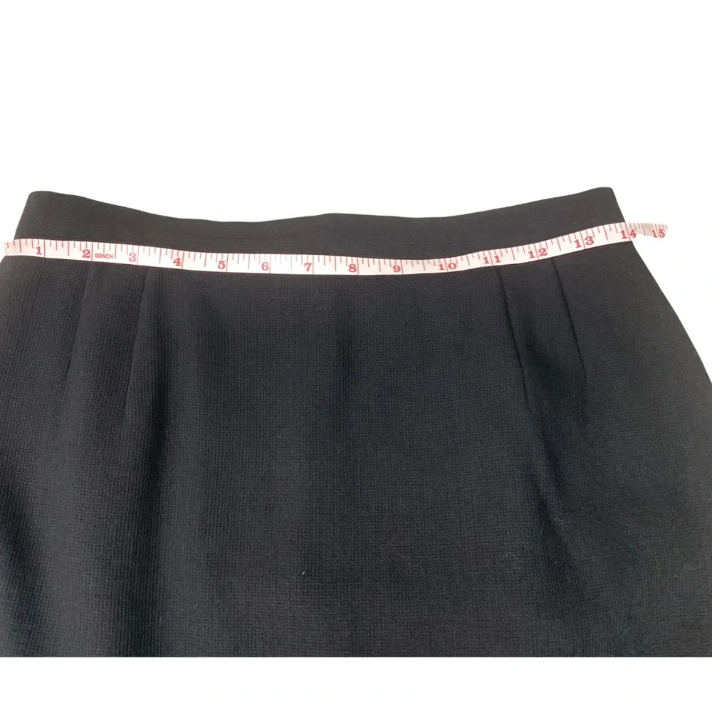 Vintage Giorgio Armani Le Collezioni Wool Skirt -Size 8 Italy - Picture 5 of 8